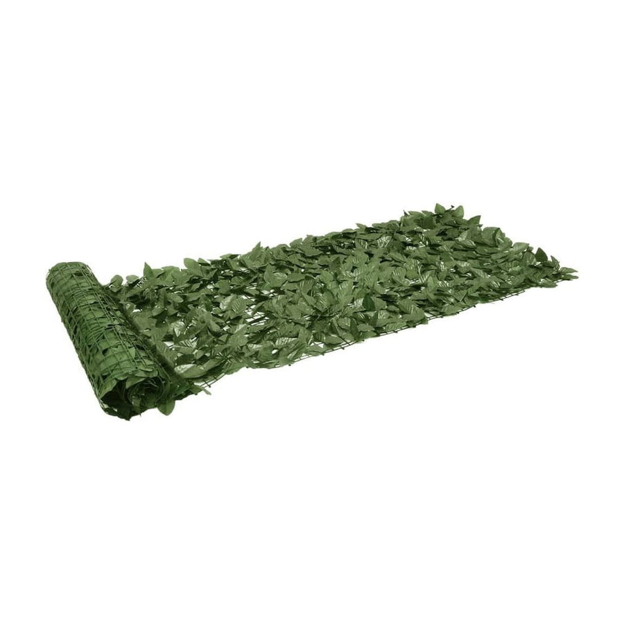Balcony Screen with Dark Green Leaves