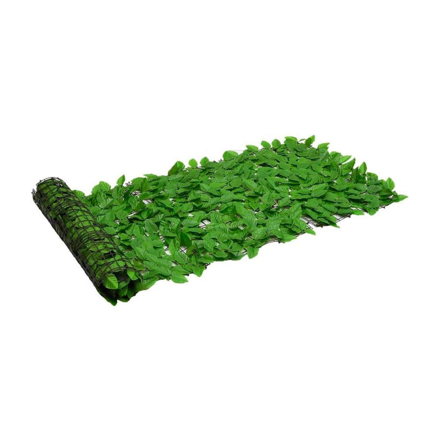 Balcony Screen with Green Leaves