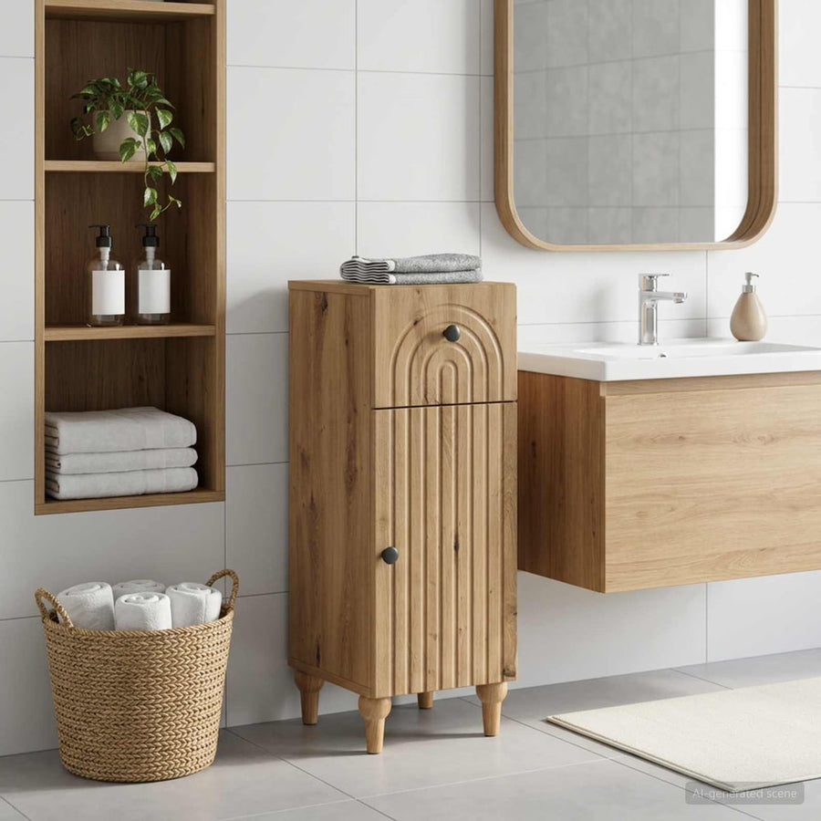Bathroom Storage Cainet ALKMAAR Artisan Oak