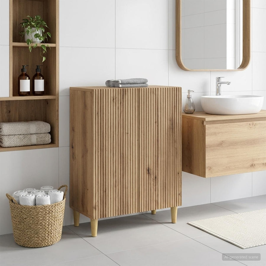 Bathroom Storage Cainet ARNHEM Artisan Oak