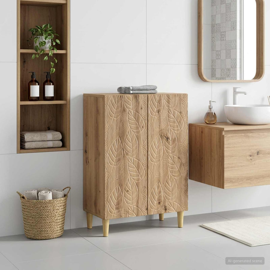 Bathroom Storage Cainet DELFT Artisan Oak