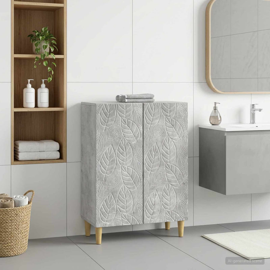 Bathroom Storage Cainet DELFT Concrete Grey
