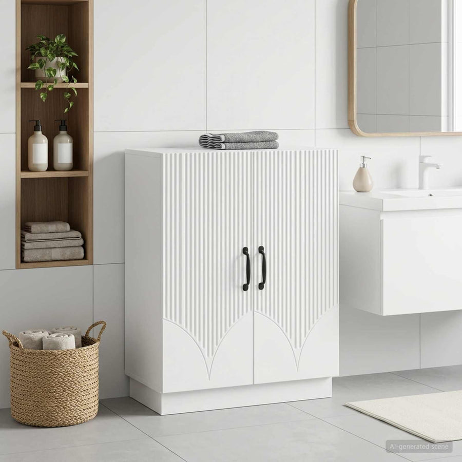 Bathroom Storage Cainet HOORN White