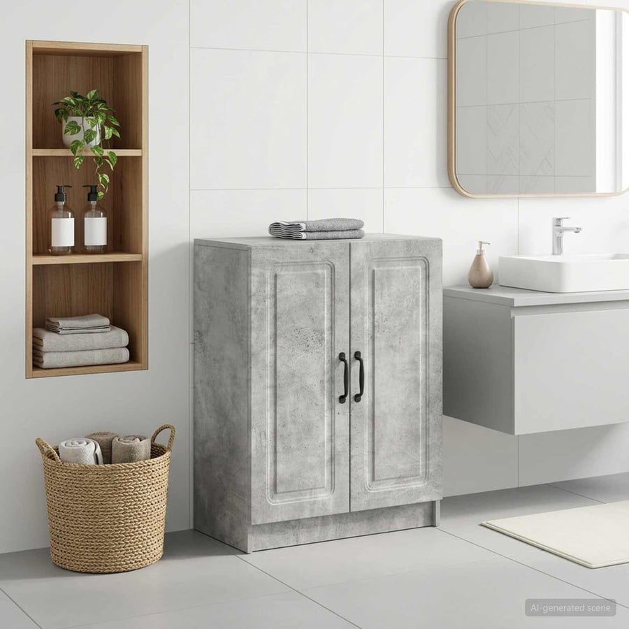 Bathroom Storage Cainet UTRECHT Concrete Grey