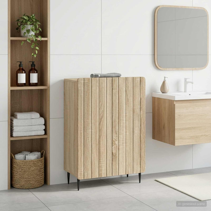 Bathroom Storage Cainet ZWOLLE Sonoma Oak