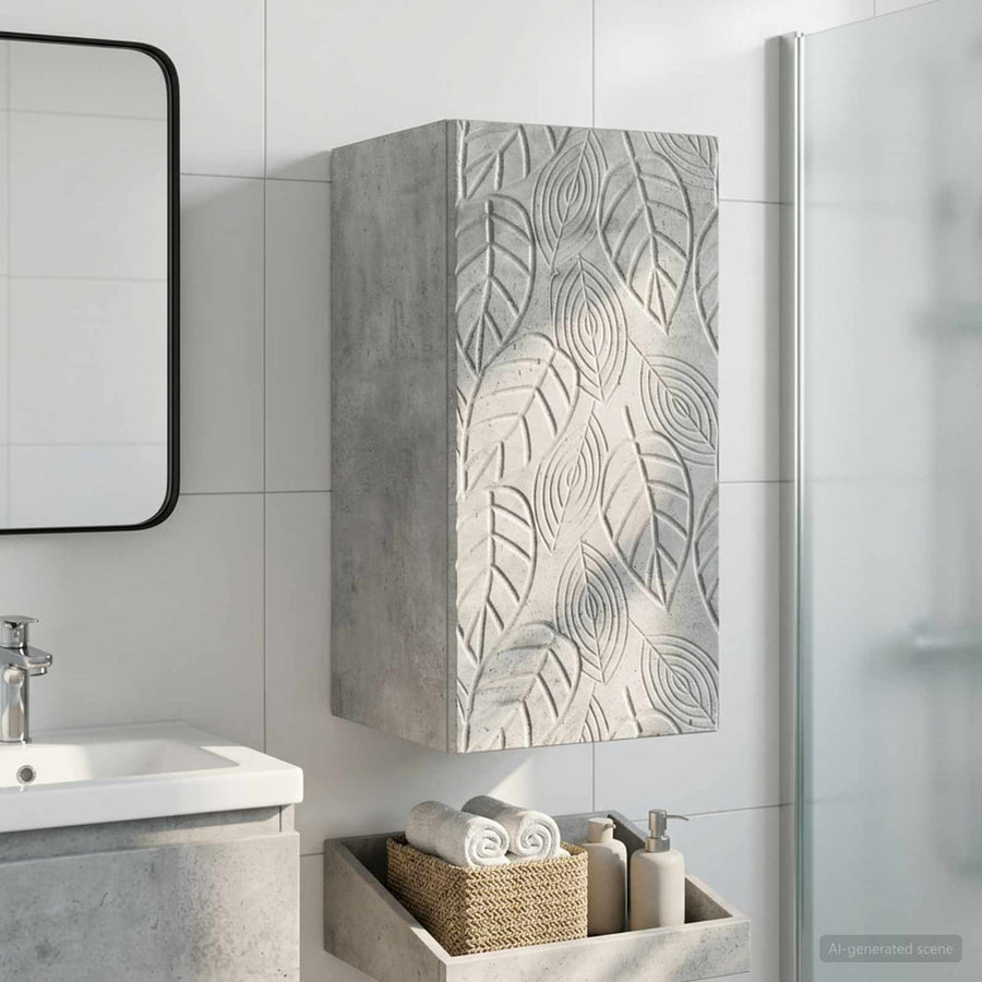 Bathroom Wall Cabinet DELFT Concrete Grey