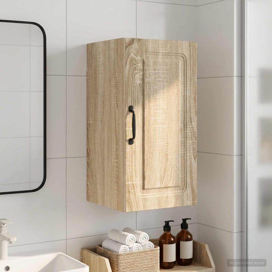 Bathroom Wall Cabinet UTRECHT Sonoma Oak