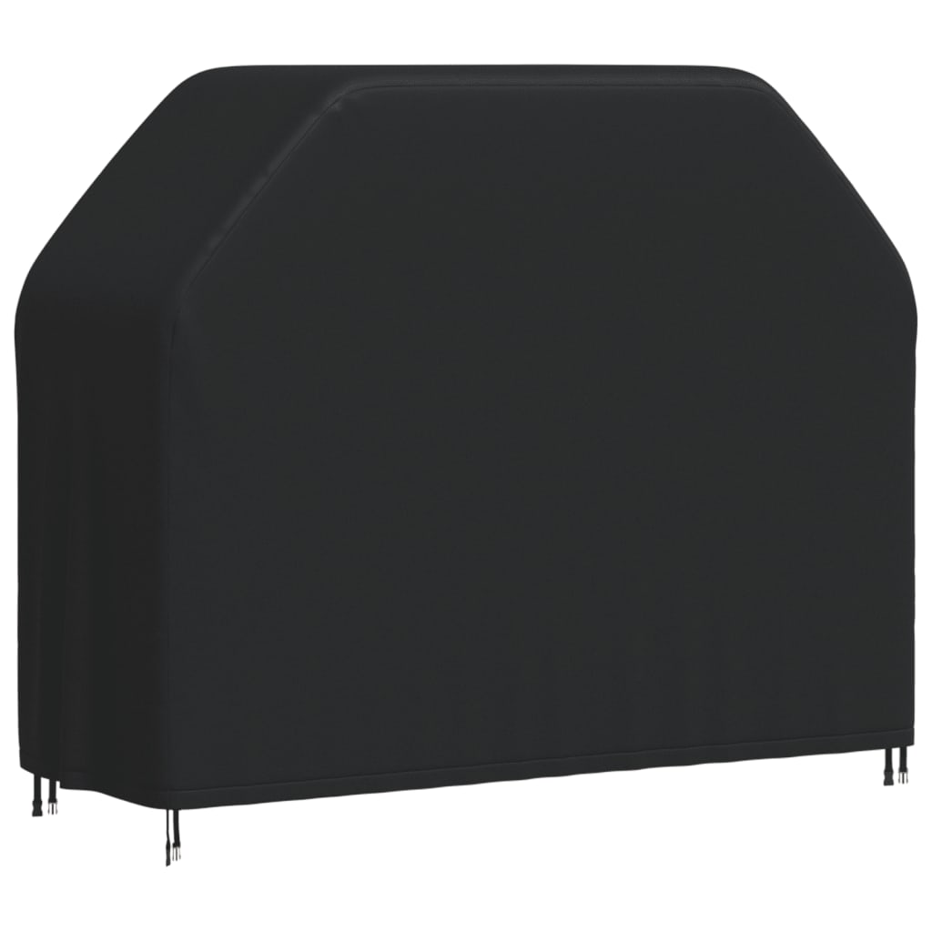 vidaXL BBQ Cover 147x61x112 cm Black 420D Oxford 1