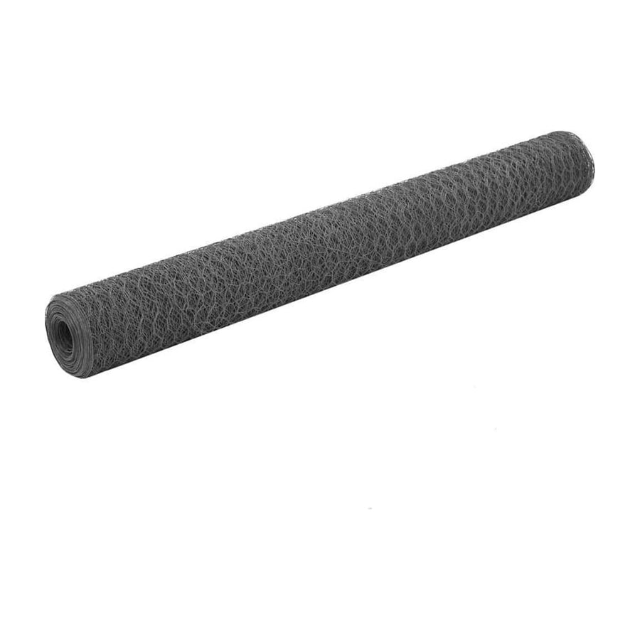 Chicken Wire Fence with PVC Coating Grey