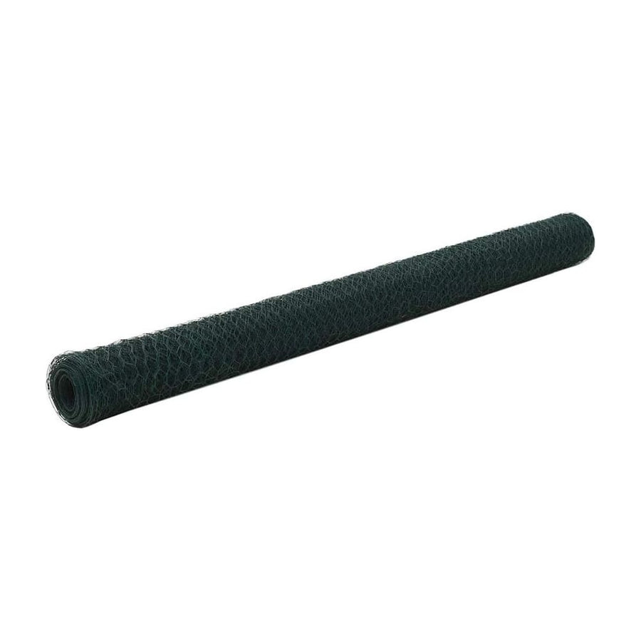 Chicken Wire Fence with PVC Coating Green