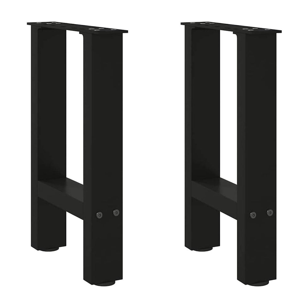Coffee Table Legs Black 2 pcs