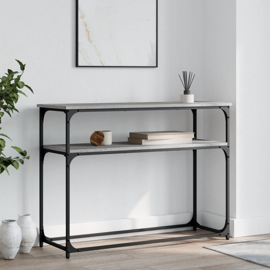 Console Table Grey Sonoma Engineered Wood