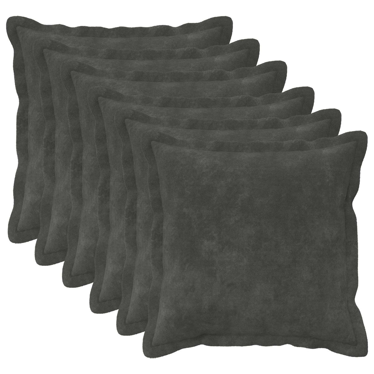 Cushion Cover 6 pcs HOUTEN Anthracite