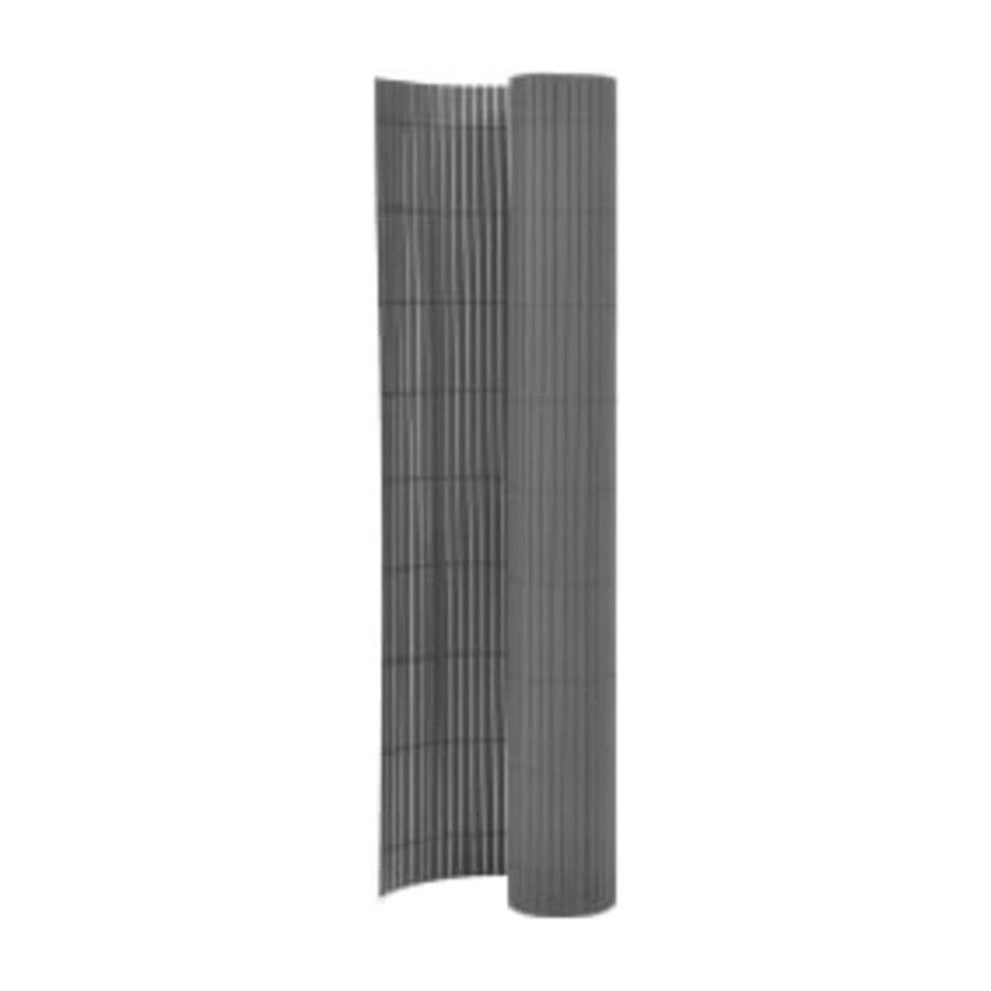 Double-Sided Garden Fence Grey