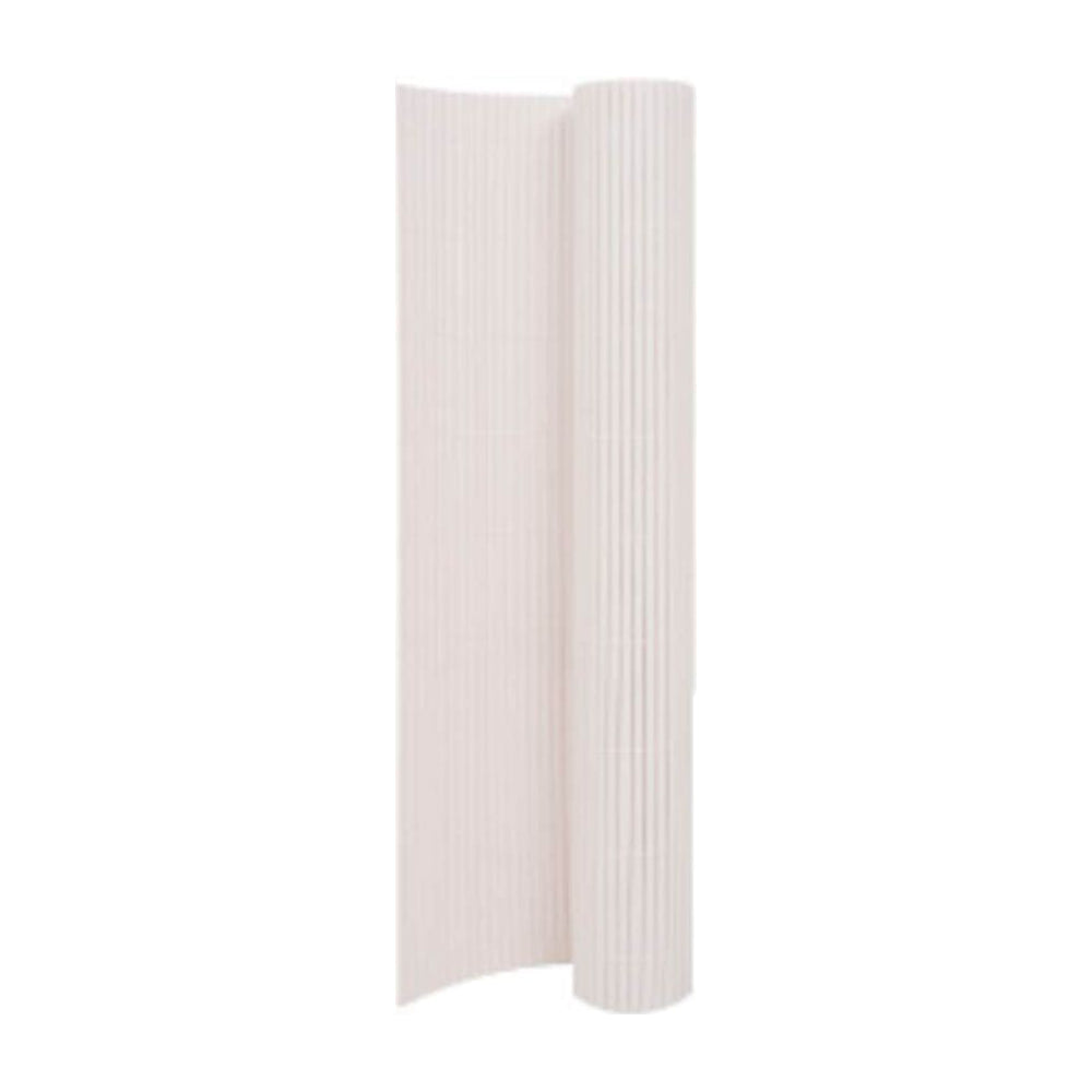 Double-Sided Garden Fence White