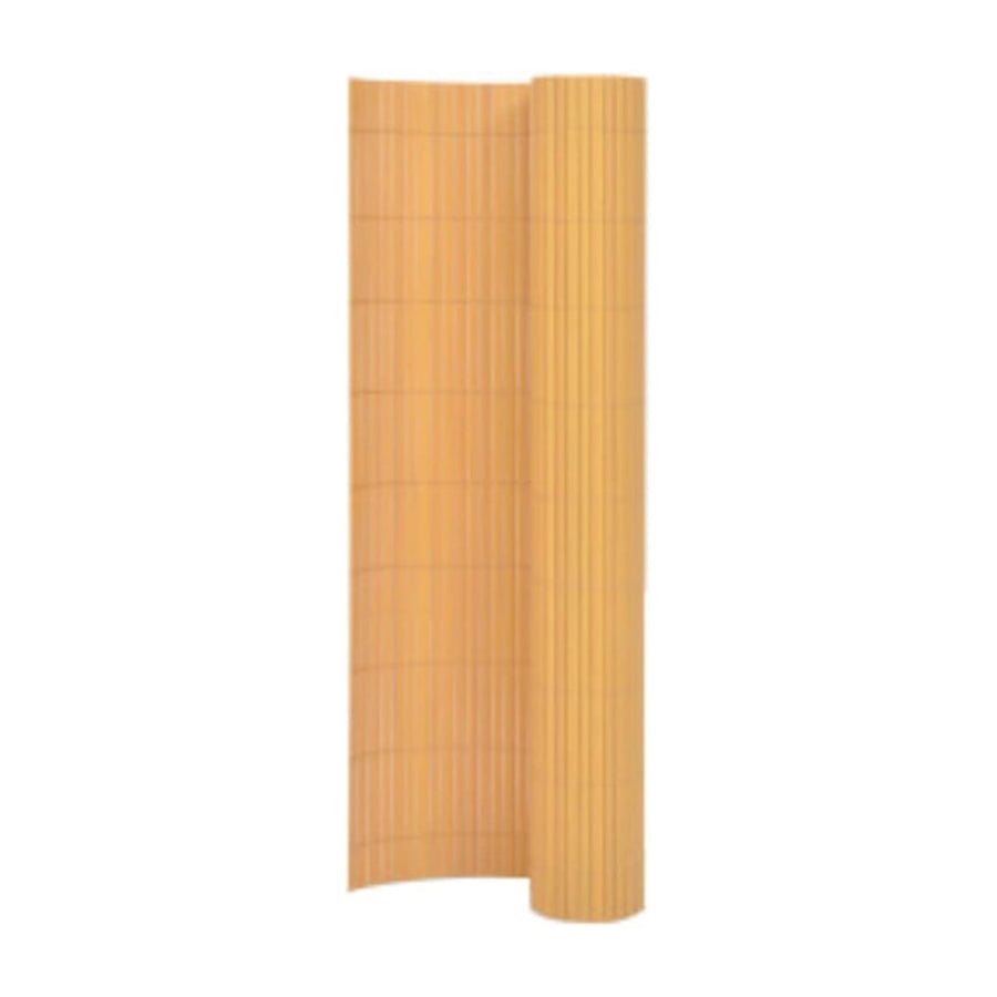 Double-Sided Garden Fence Yellow