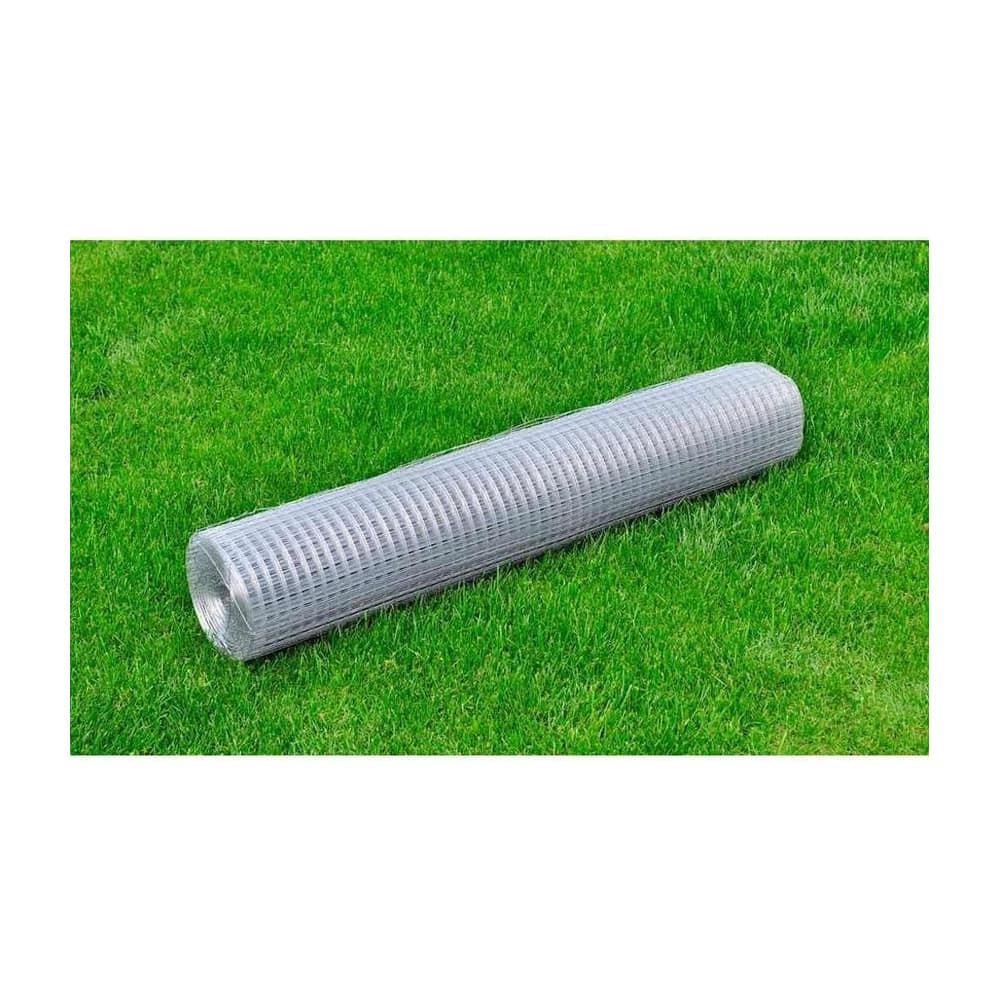 Fence Galvanised Steel Silver
