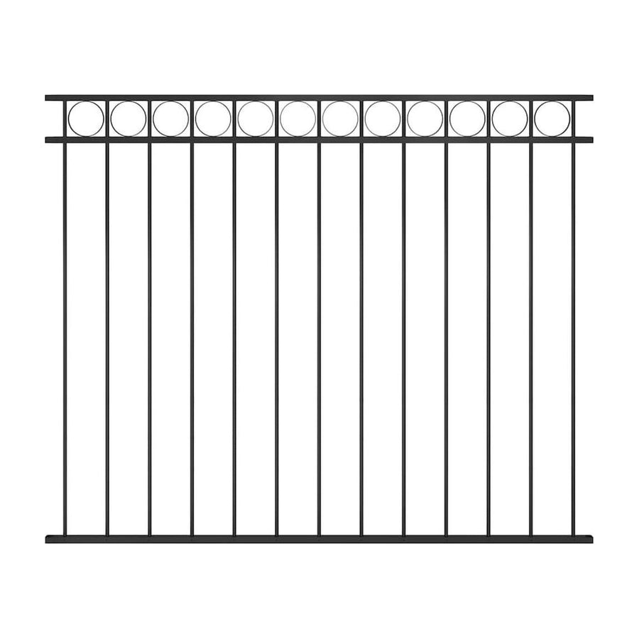 Fence Panel "Assen" Black
