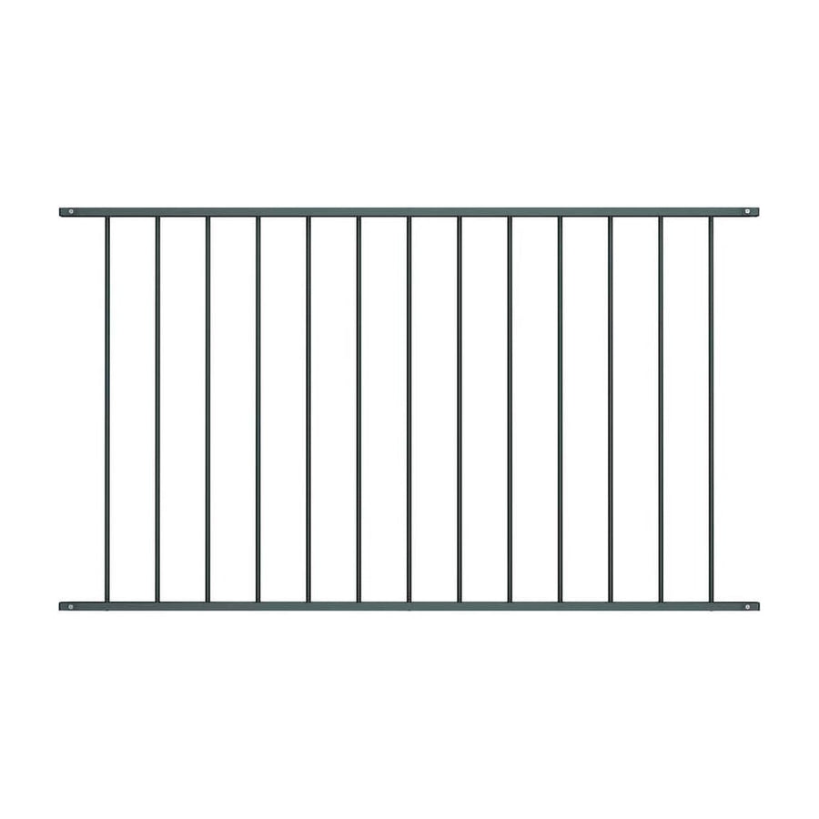Fence Panel "Woerden" Powder-coated Steel Anthracite