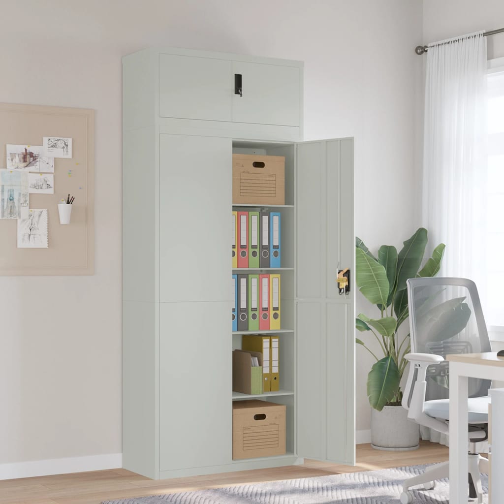 File Cabinet Light Grey