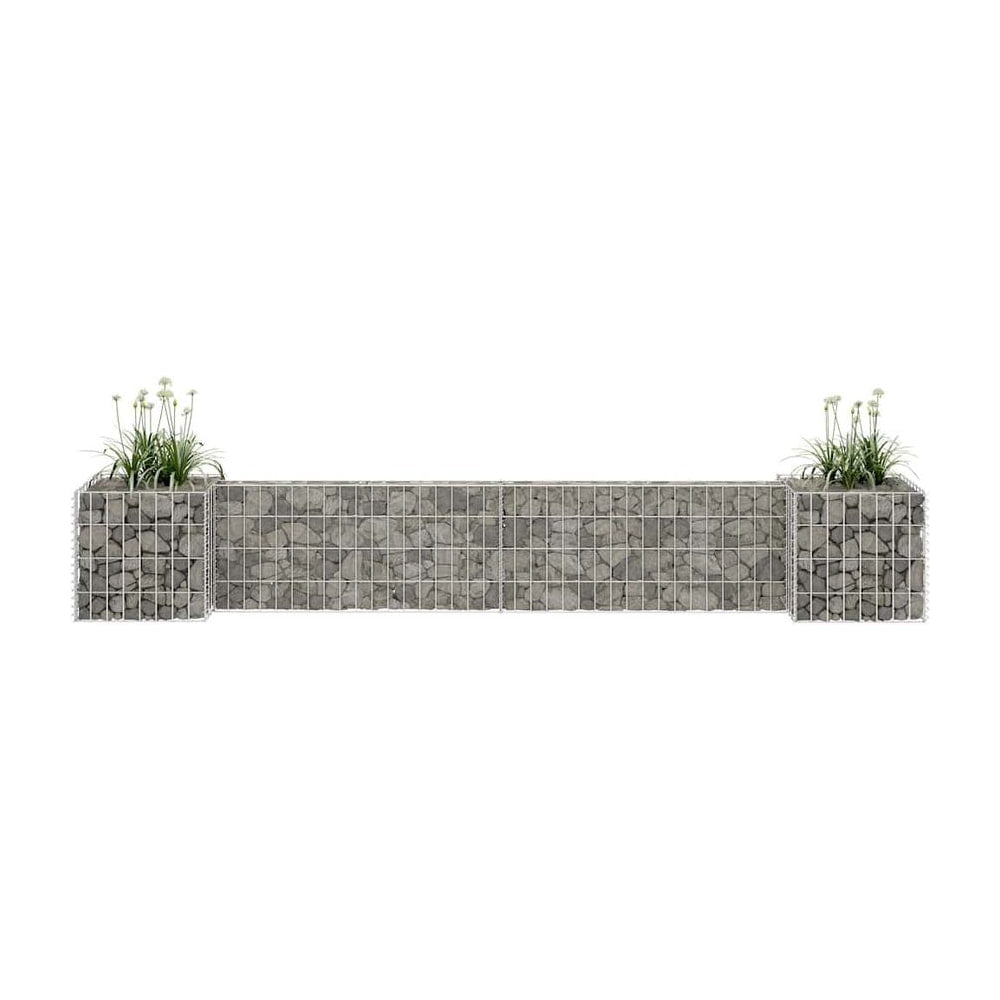 H-Shaped Gabion Planter Steel Wire