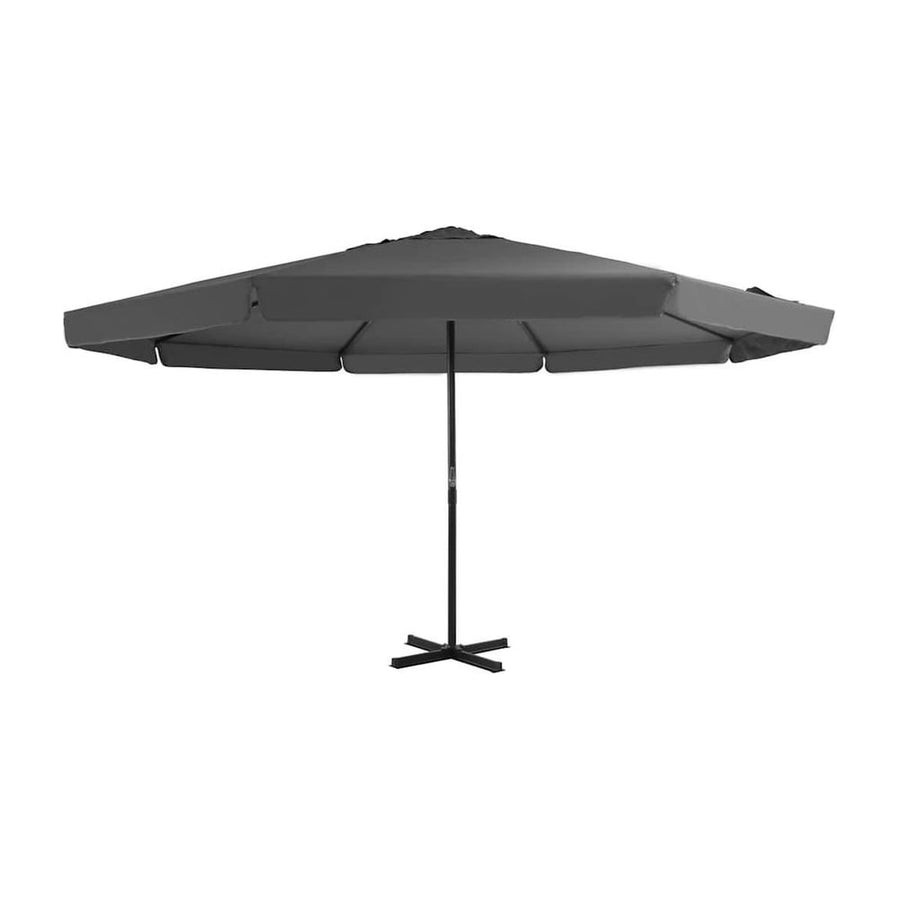 Outdoor Parasol with Aluminium Pole 500 cm Anthracite