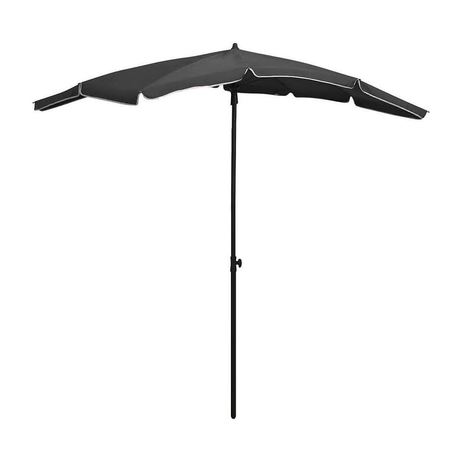 Garden Parasol with Pole Anthracite
