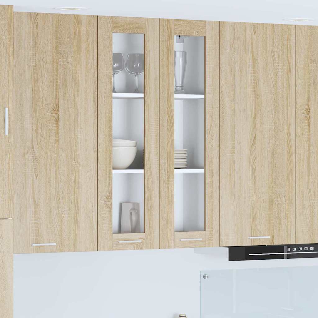 Hanging Cabinet Sonoma Oak Engineered Wood