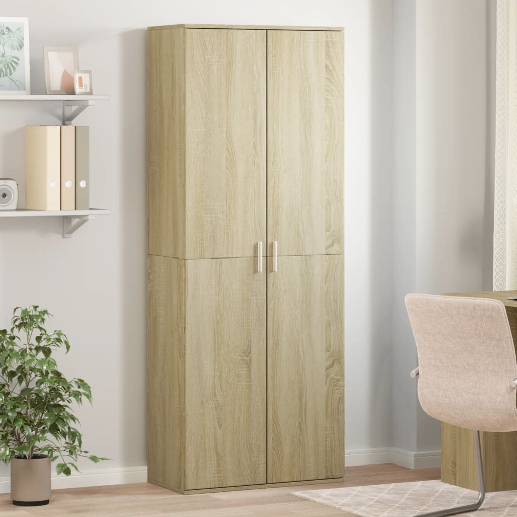 Highboard Sonoma Oak Engineered Wood