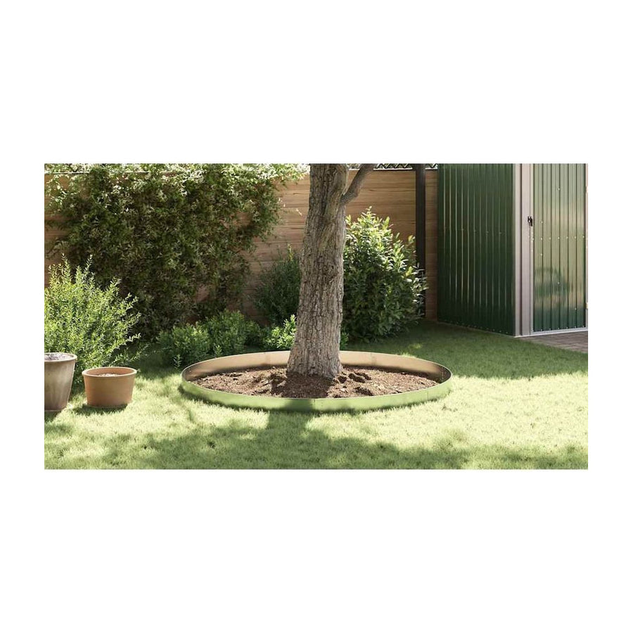 Lawn Fence Galvanized Steel Galvanized Color