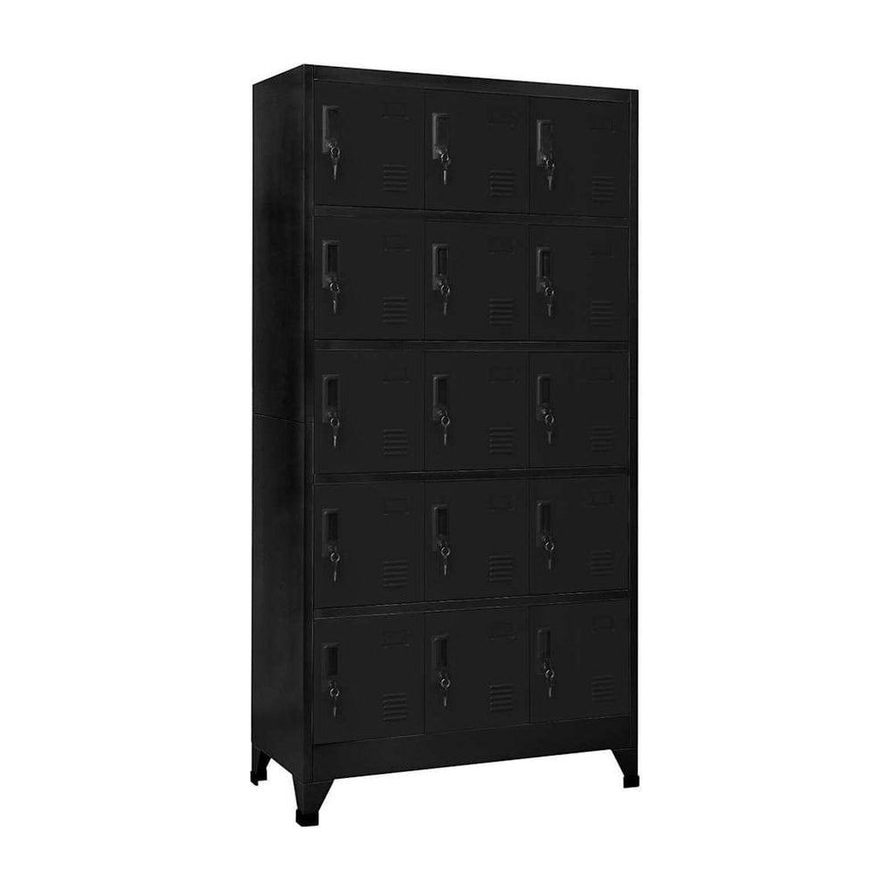 Locker Cabinet Black