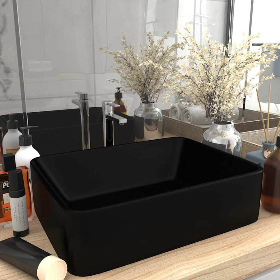 Luxury Wash Basin Matt Black
