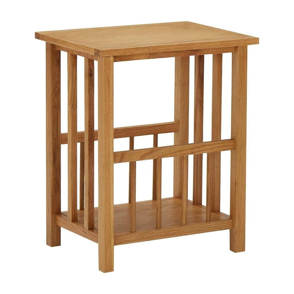 Magazine Table Solid Oak Wood
