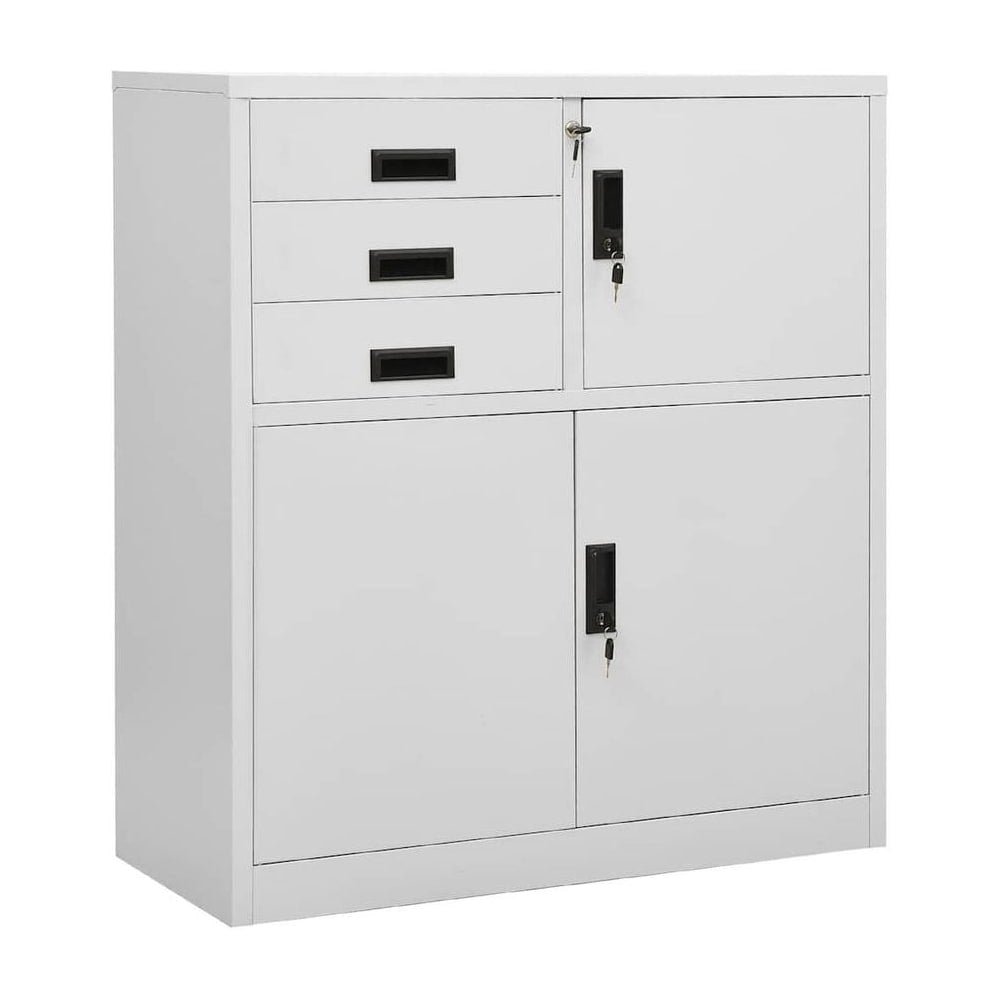 Office Cabinet Light Grey