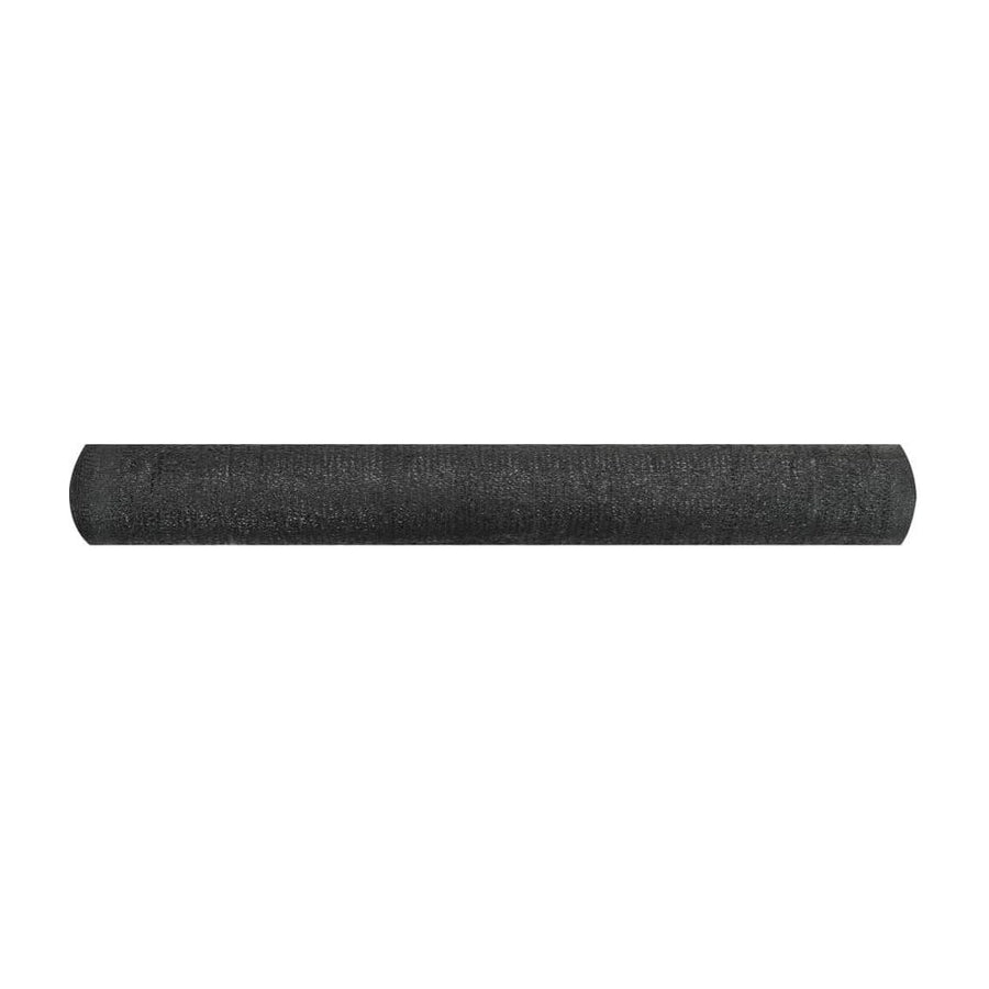 vidaXL Privacy Net Black 3.6x25 m HDPE 195 g/m² 2