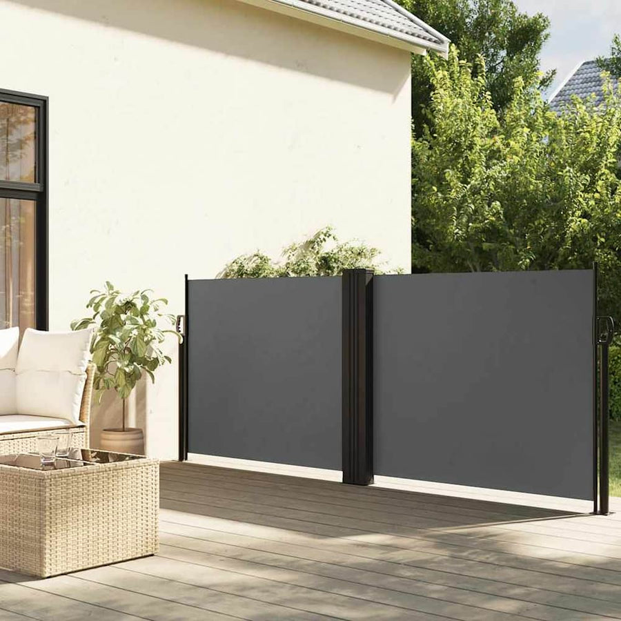 Retractable Side Awning Anthracite