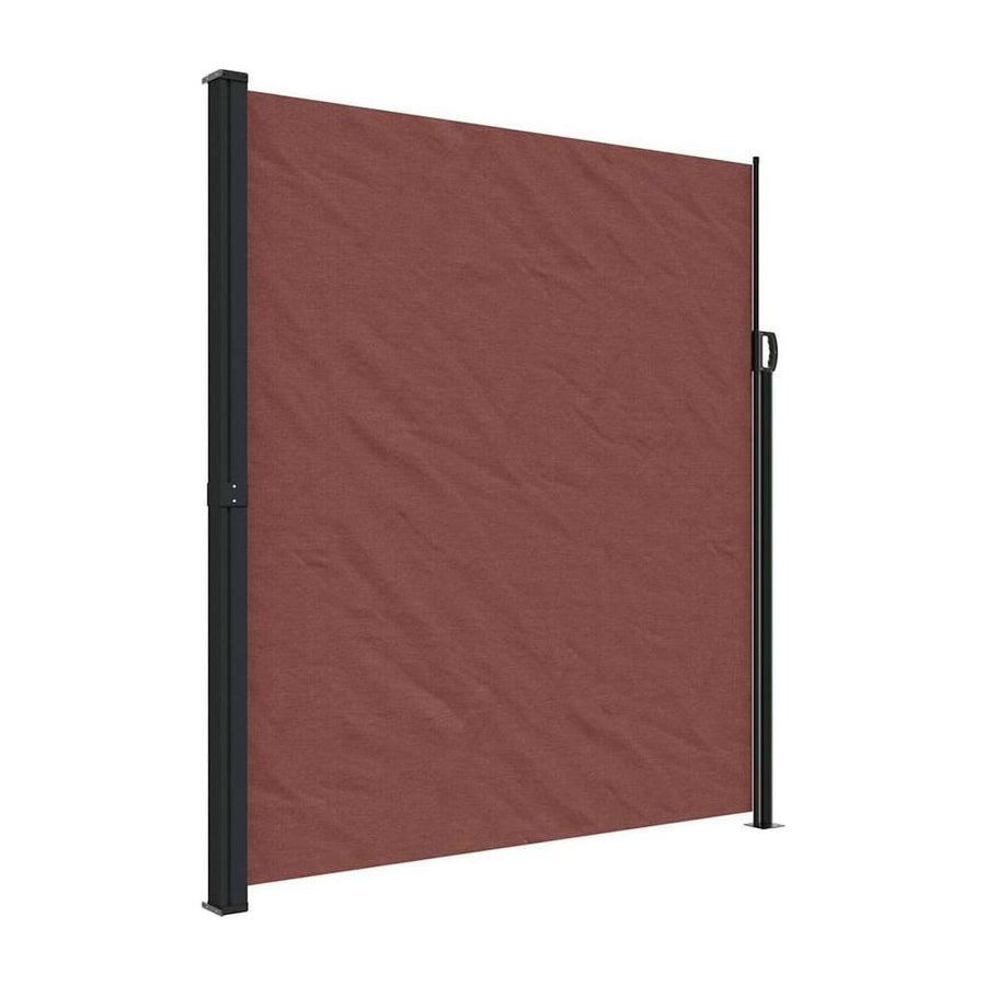 Retractable Side Awning Brown
