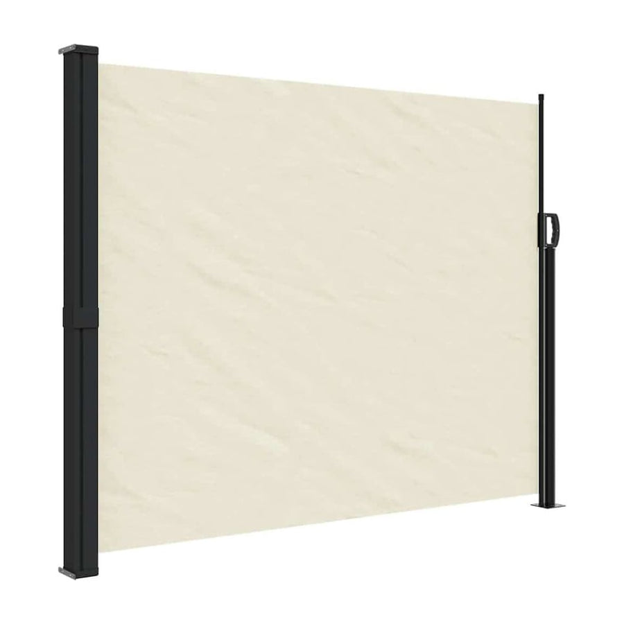 Retractable Side Awning Cream