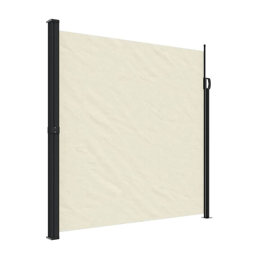 Retractable Side Awning Cream