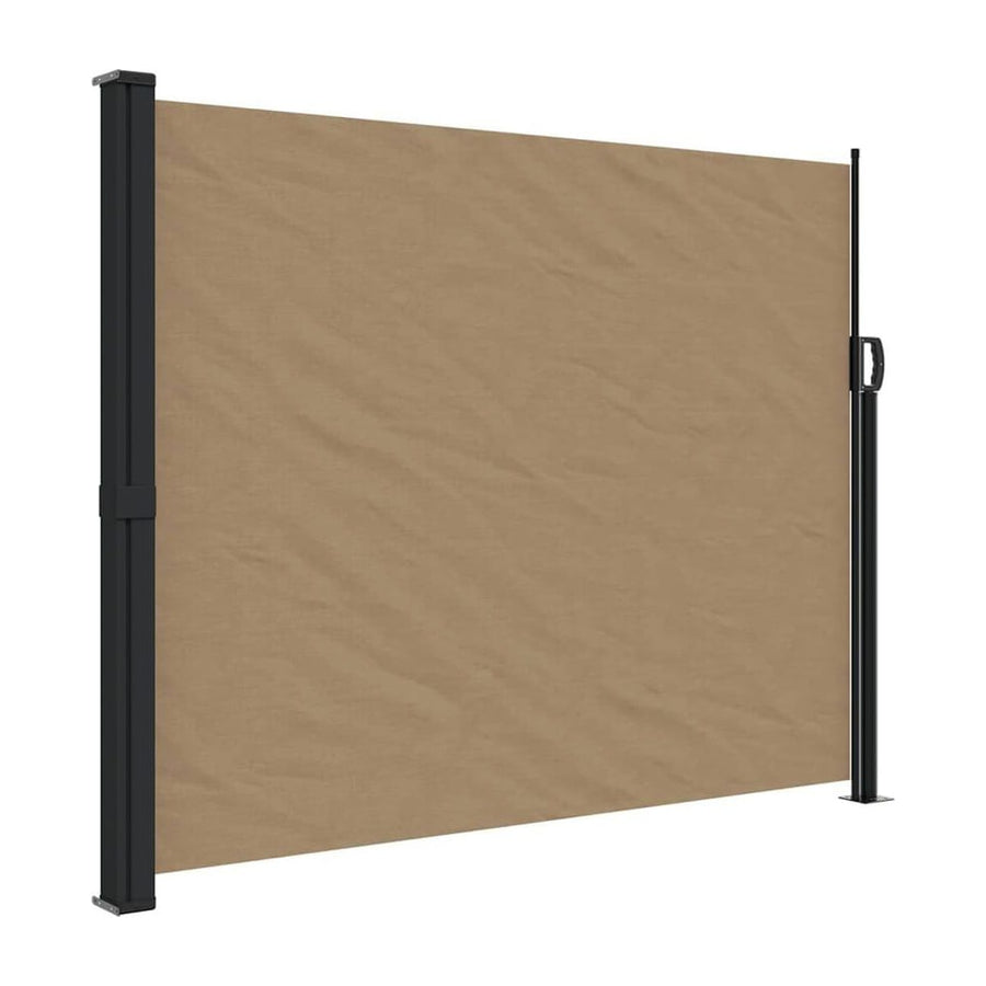 Retractable Side Awning Taupe