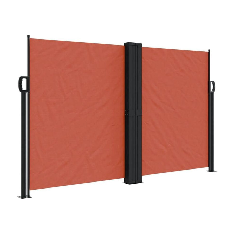 Retractable Side Awning Terracotta