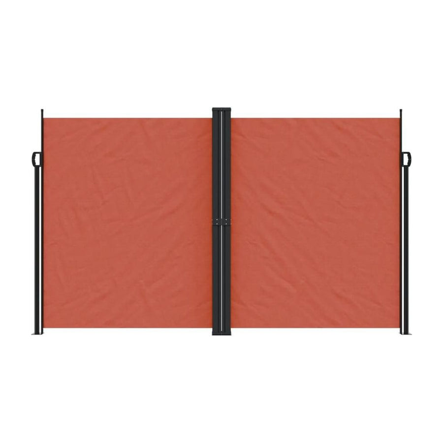 Retractable Side Awning Terracotta