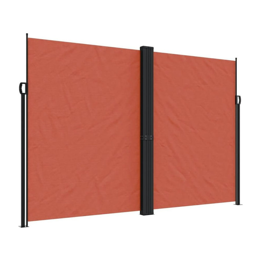 Retractable Side Awning Terracotta