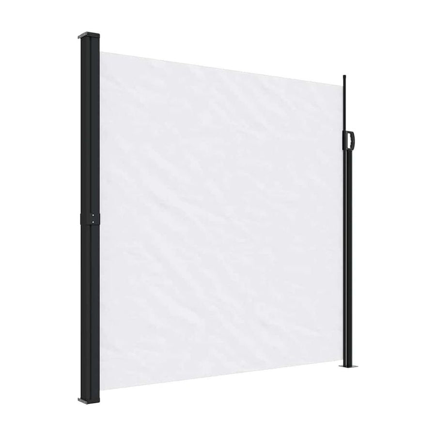 Retractable Side Awning White