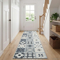 Rug Runner ORIZ Grey Black
