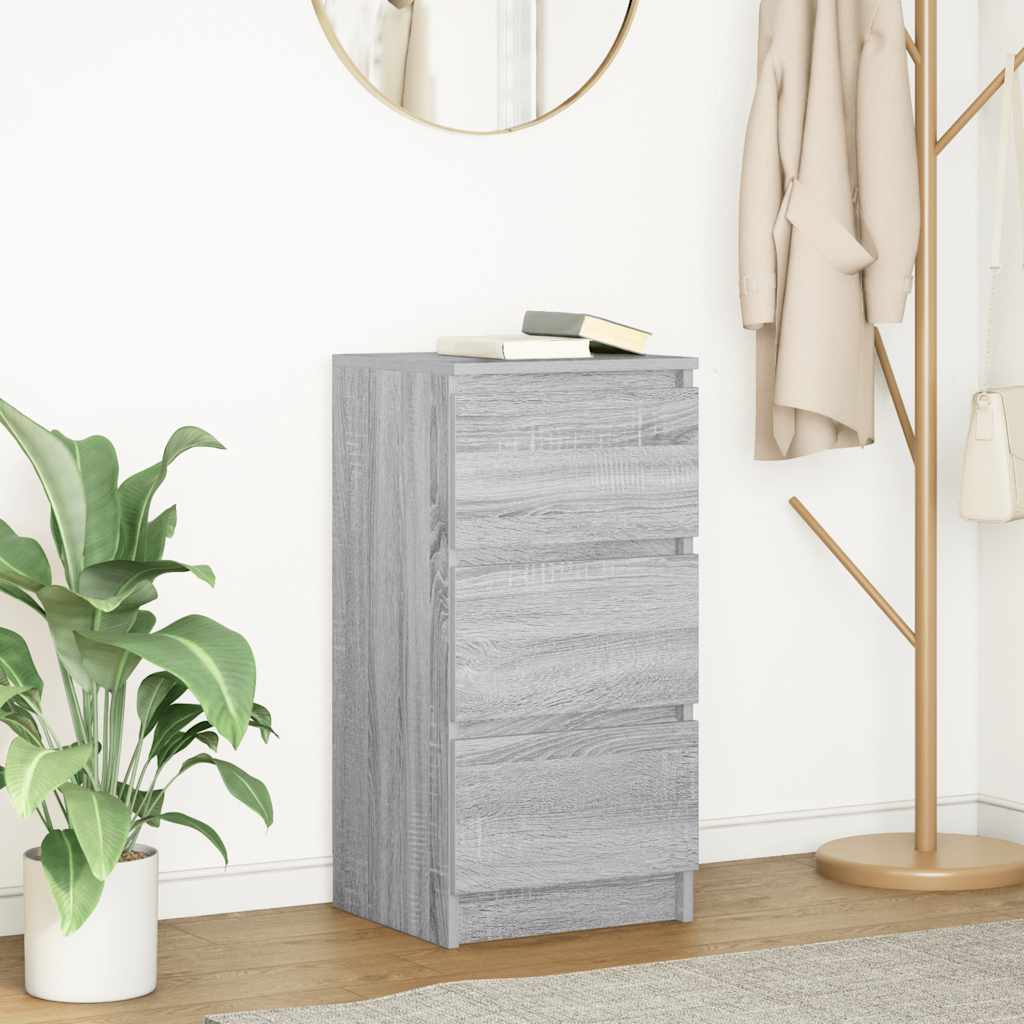 Sideboard Grey Sonoma Engineered Wood