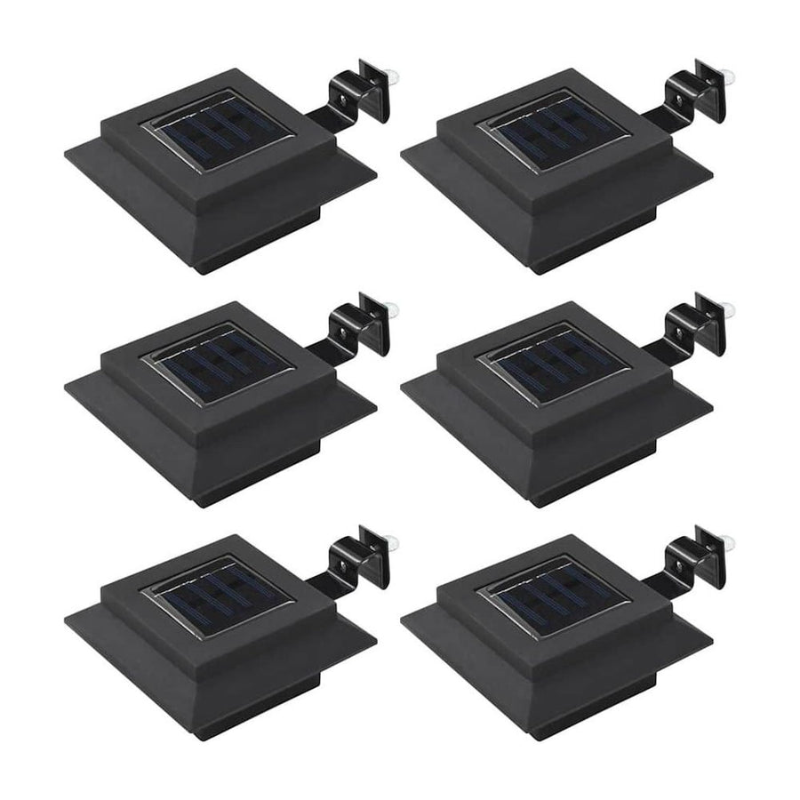 Outdoor Solar Lamps in Black
