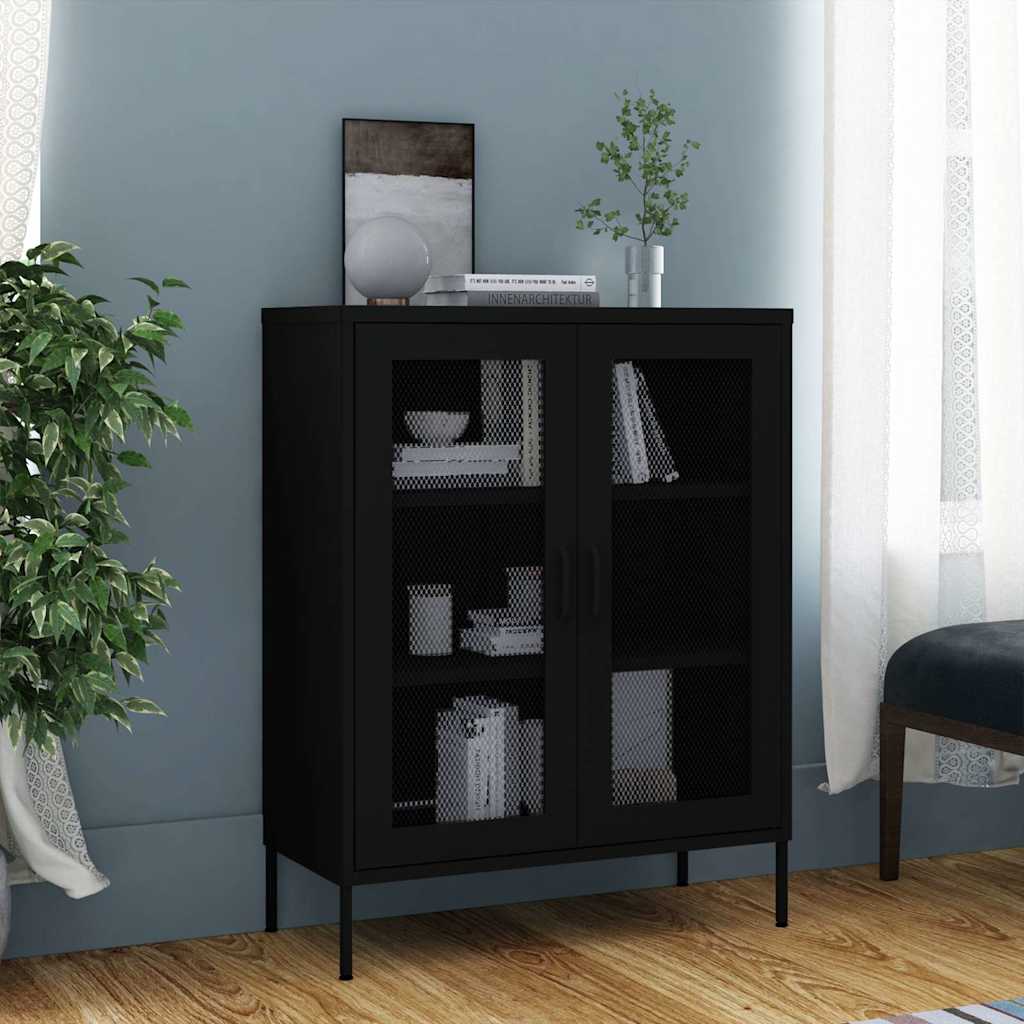 Storage Cabinet Black