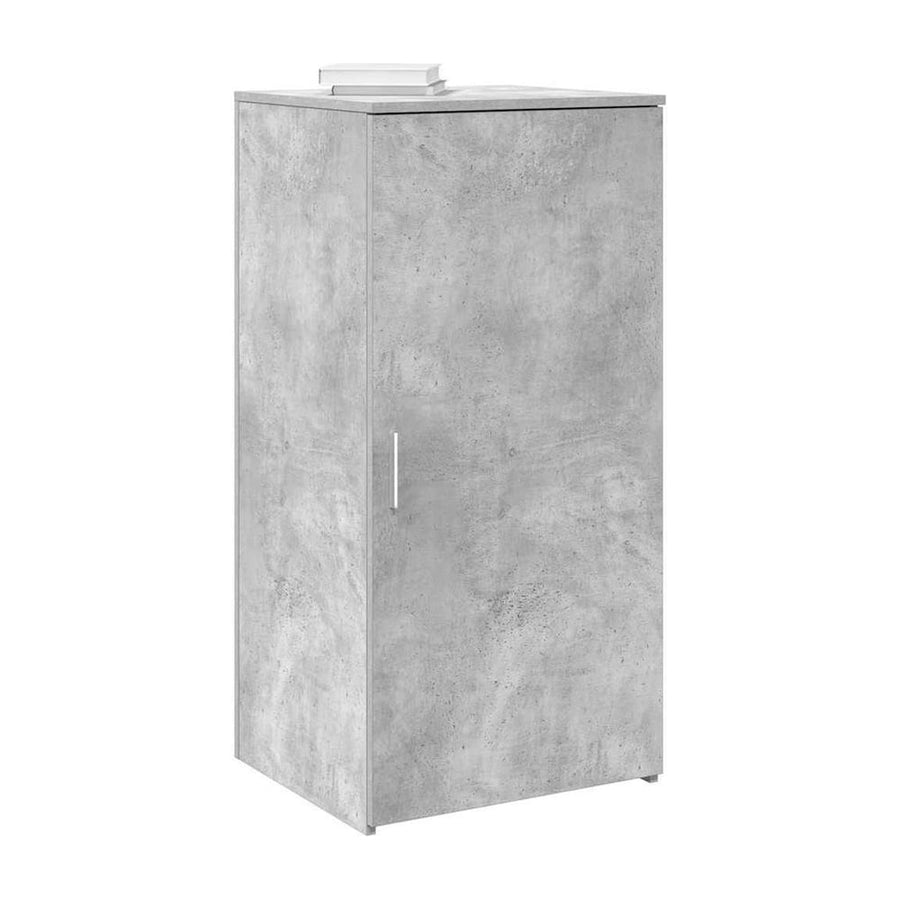 Storage Cabinet Concrete Grey Engineered Wood