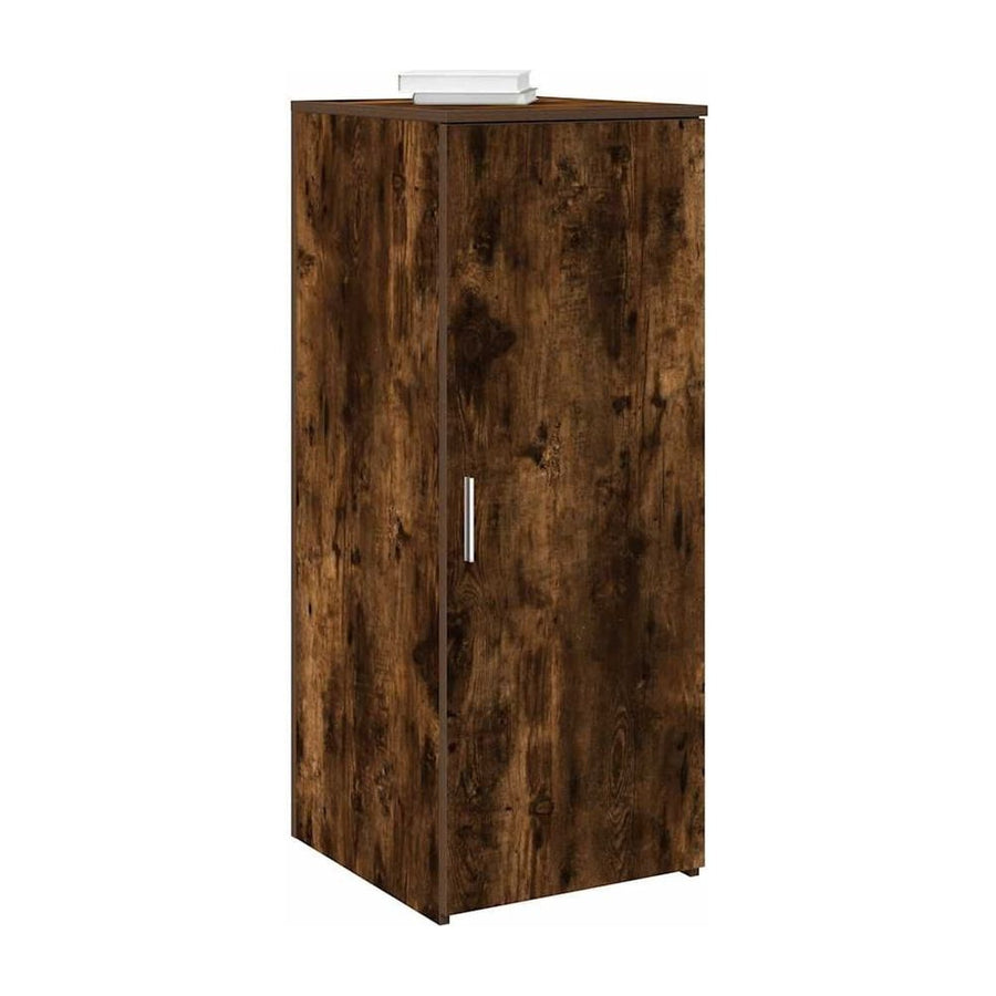 Storage Cabinet Smoked Oak Engineered Wood